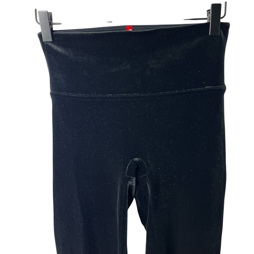 SPANX Ready To Wow Velvet Legging Black Size Medium Style 2070 - Picture 2 of 5